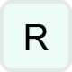 Значок R